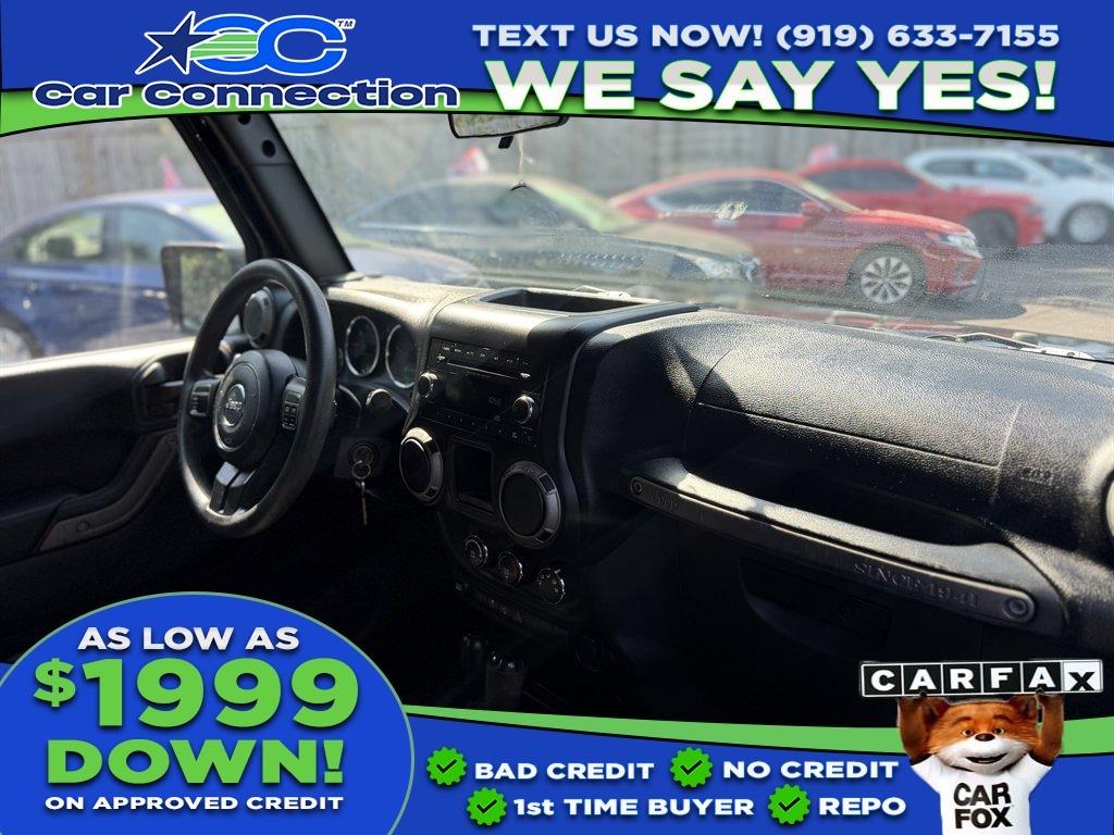 2015 Jeep Wrangler - $11,999