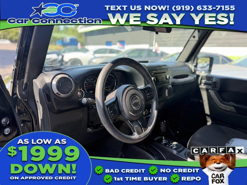 2015 Jeep Wrangler - $11,999