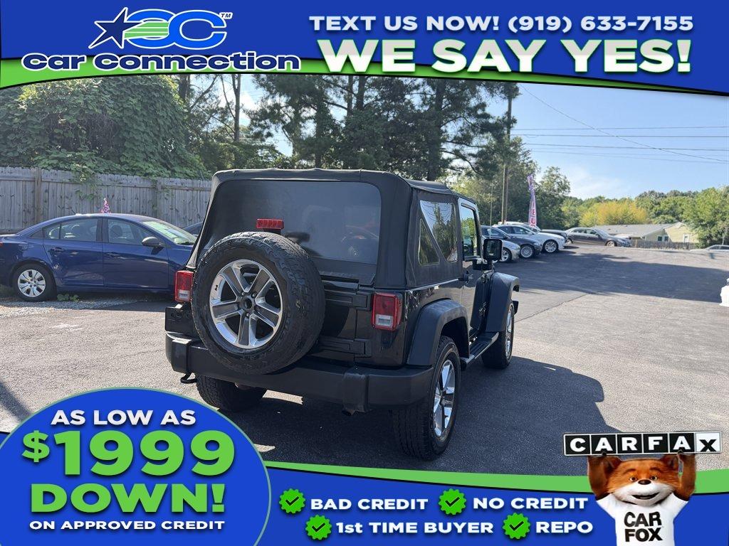 2015 Jeep Wrangler - $11,999