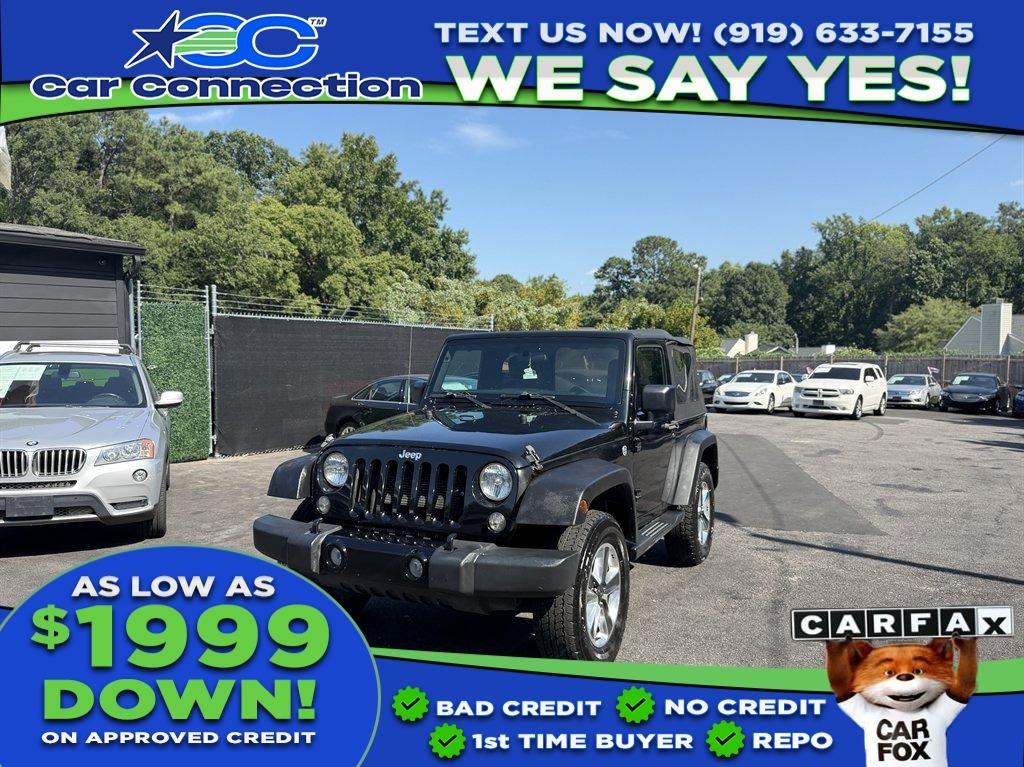 2015 Jeep Wrangler - $11,999