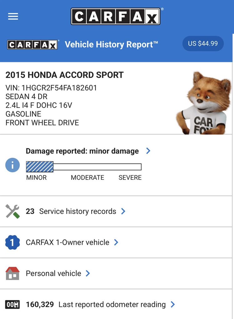 2015 Honda Accord Sport photo