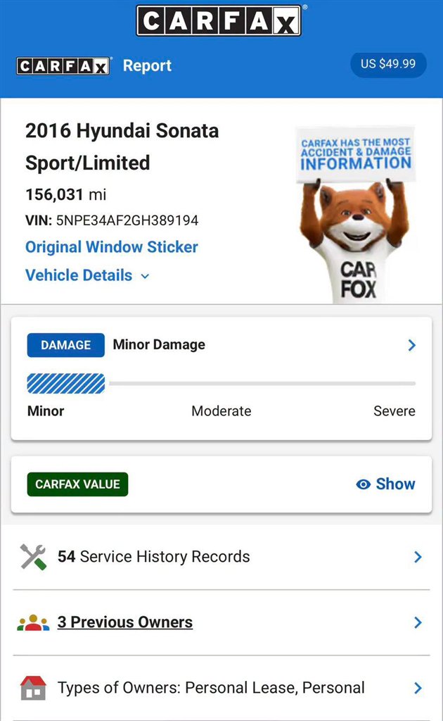 2016 Hyundai Sonata