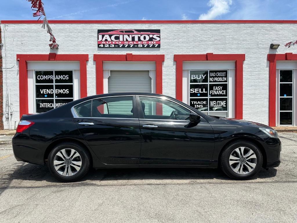 Black 2015 Honda Accord LX Sedan Front-Wheel Drive Automatic