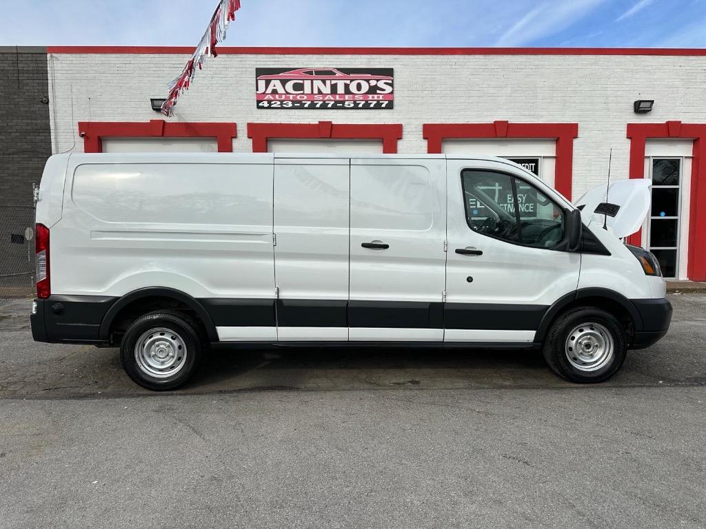 White 2017 Ford Transit Cargo 150 3dr LWB Low Roof Cargo Van with 60/40 Passenger Side Doors Van Rear-Wheel Drive Automatic