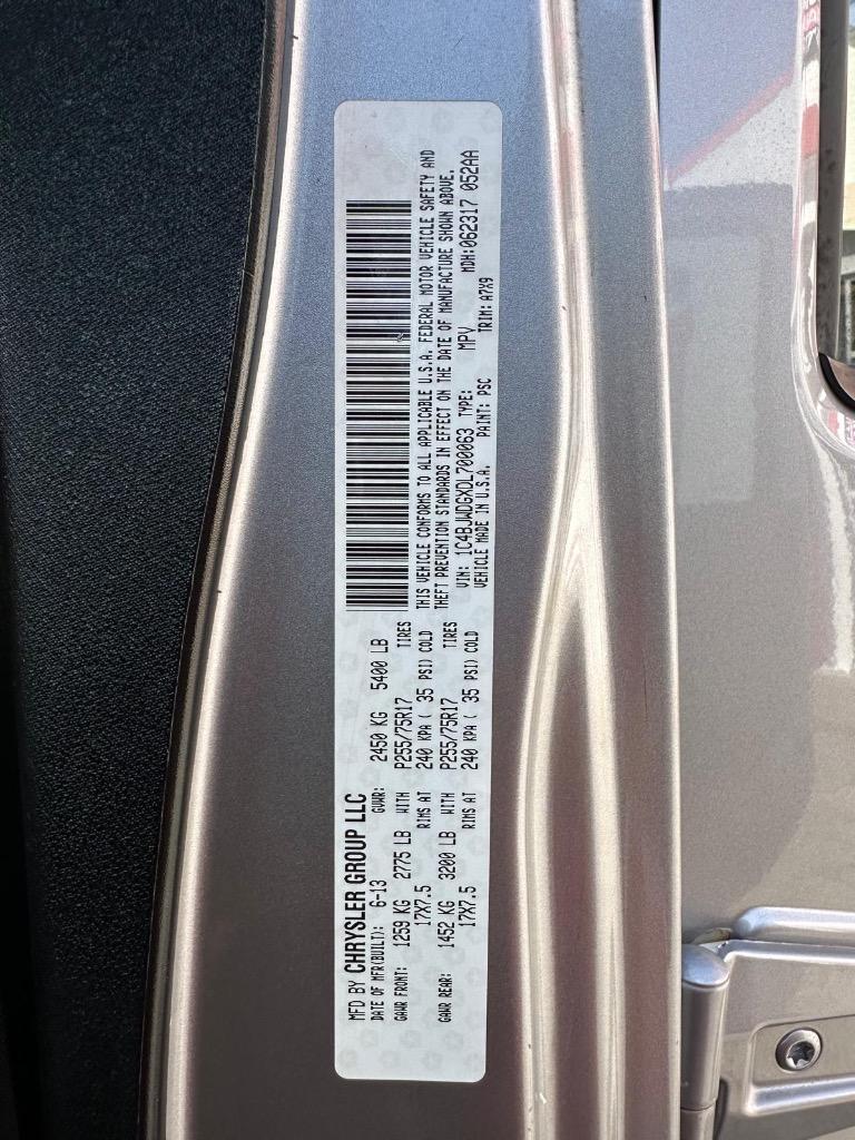 2013 Jeep Wrangler - $13,995