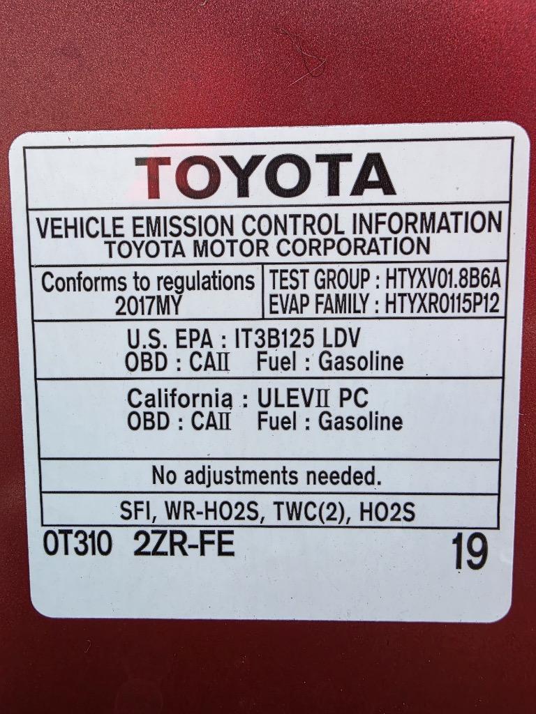 2017 Toyota Corolla - $10,995