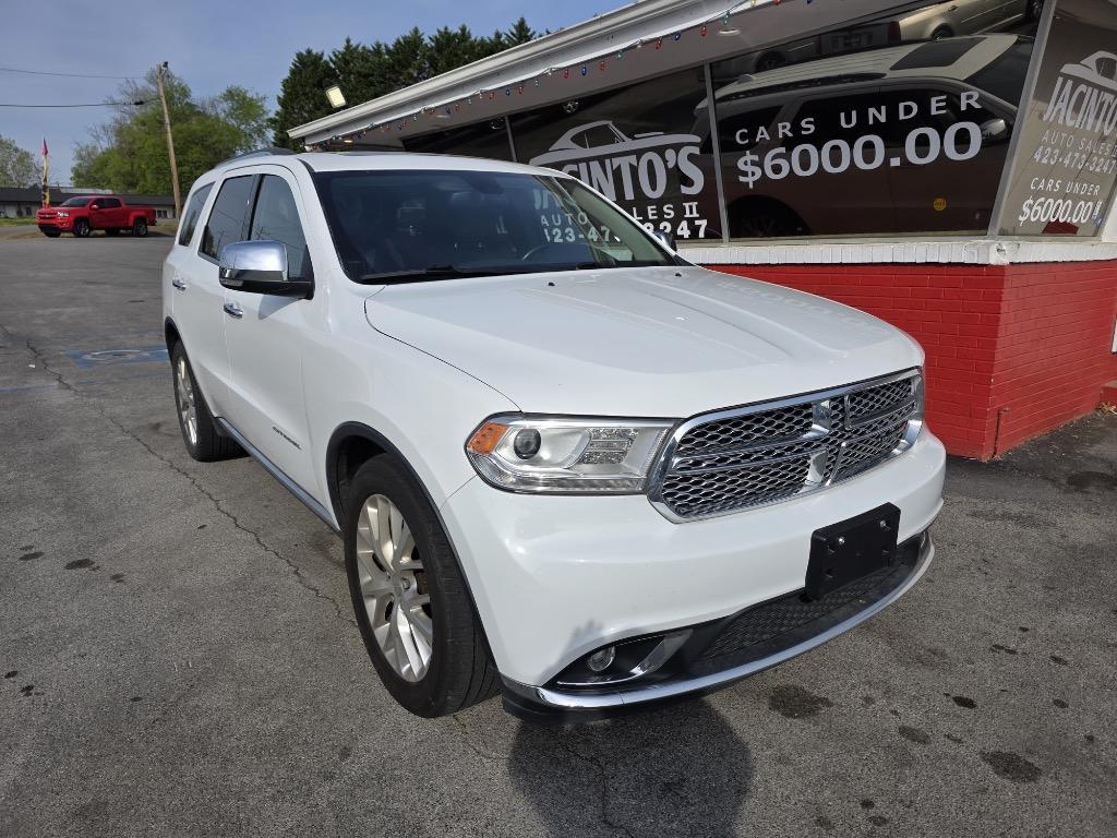 White 2015 Dodge Durango Citadel RWD SUV / Crossover Rear-Wheel Drive Automatic