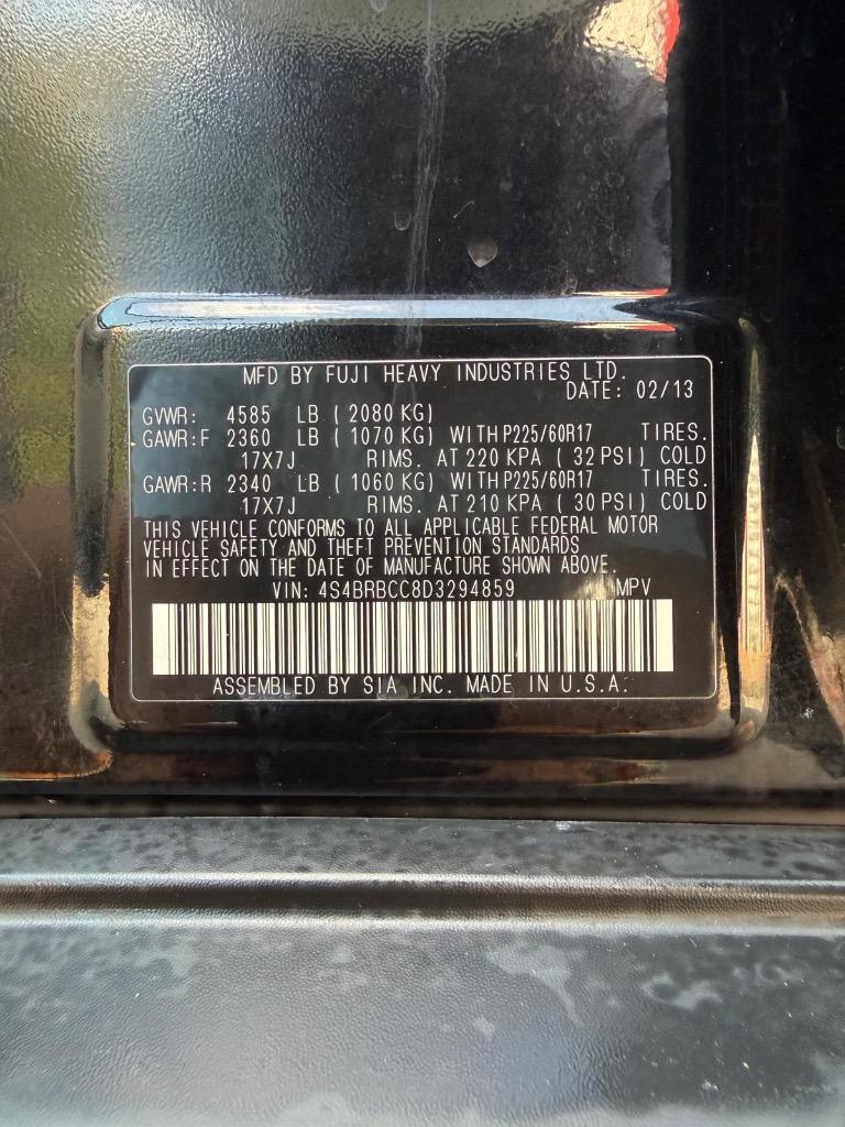 2013 Subaru Outback - $8,995