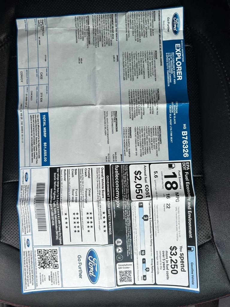 2017 Ford Explorer - $15,995