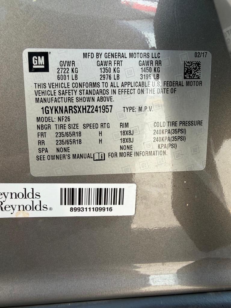 2017 Cadillac XT5 - $15,995