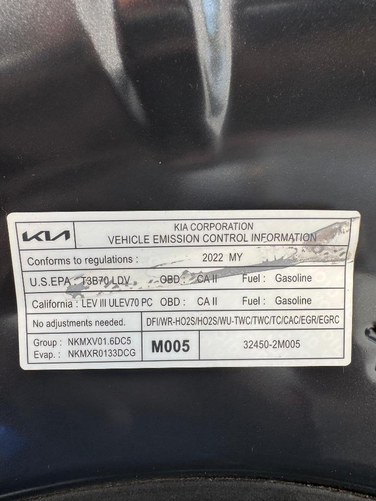 2022 Kia K5 - $17,995
