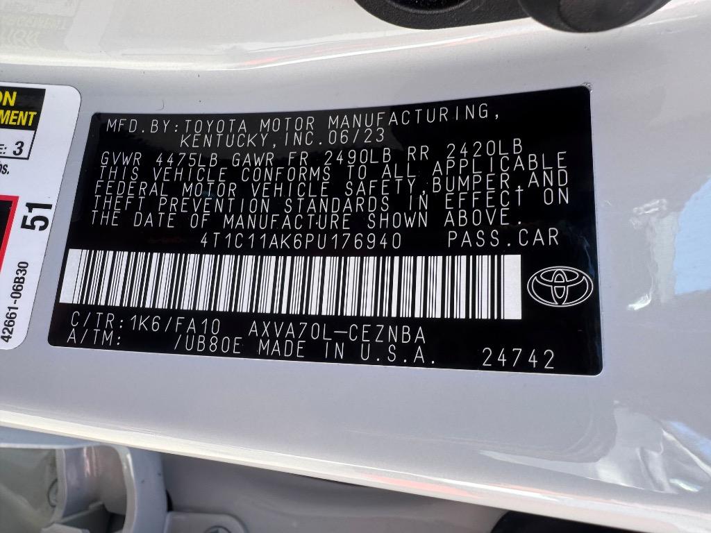 2023 Toyota Camry - $25,995