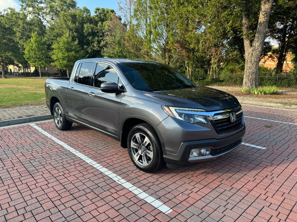 Gray 2017 Honda Ridgeline Pickup Truck All-Wheel Drive Automatic