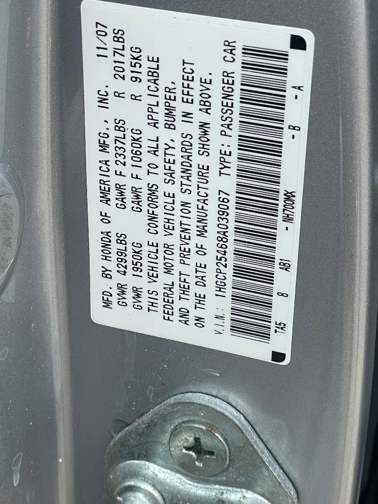 2008 Honda Accord LX-P photo