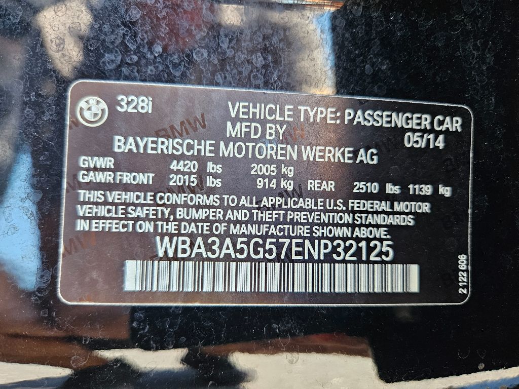 2014 BMW MDX 328i photo