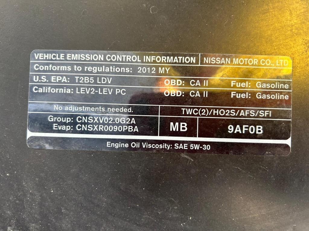 2012 Nissan Sentra 2.0 photo