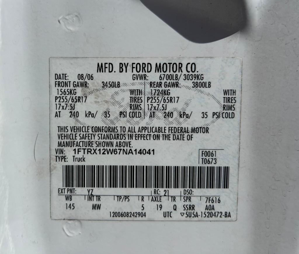 2007 Ford F-150 XL photo