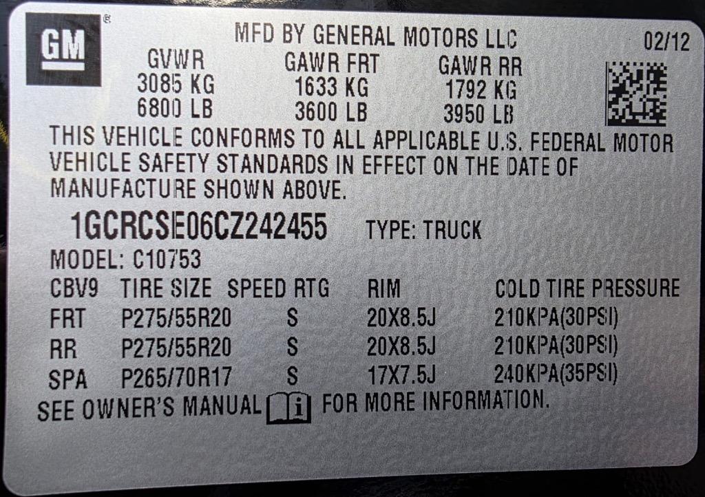 2012 Chevrolet Silverado 1500 LT photo