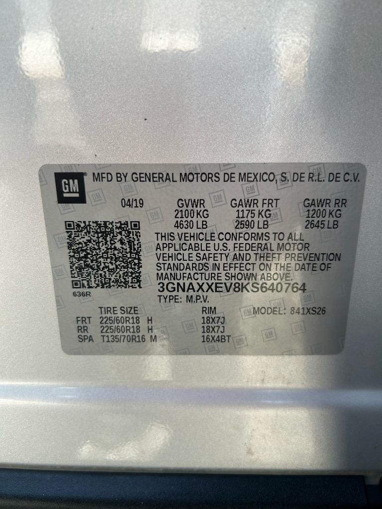 2019 Chevrolet Equinox Premier photo