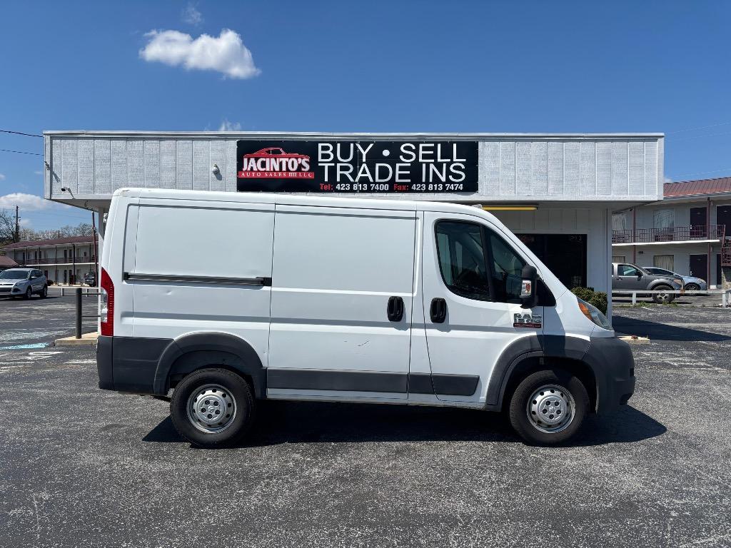 White 2017 RAM ProMaster 1500 118 Low Roof Cargo Van Van Front-Wheel Drive Automatic