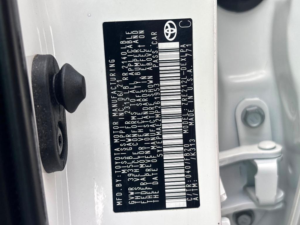 2021 Toyota Corolla - $15,995