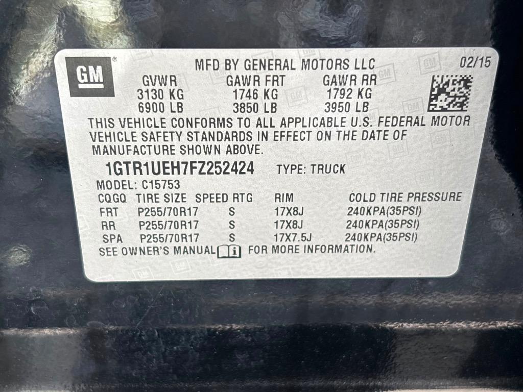 2015 GMC Sierra 1500 - $17,995