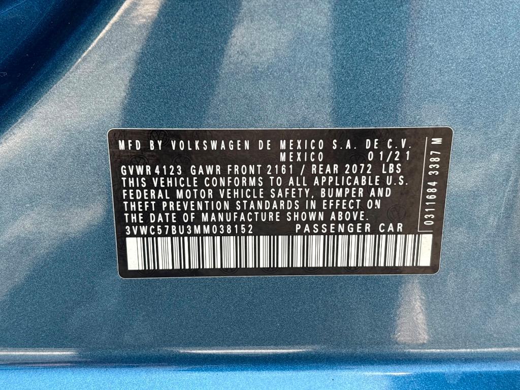 2021 Volkswagen Jetta - $10,995