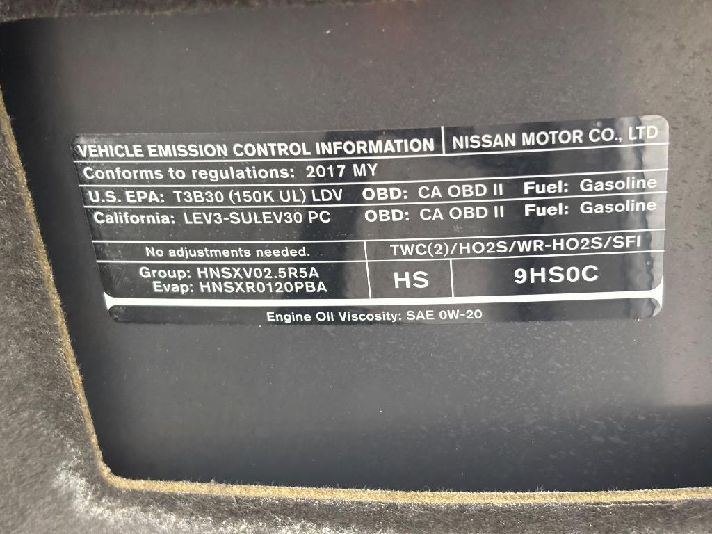 2017 Nissan Altima - $13,995