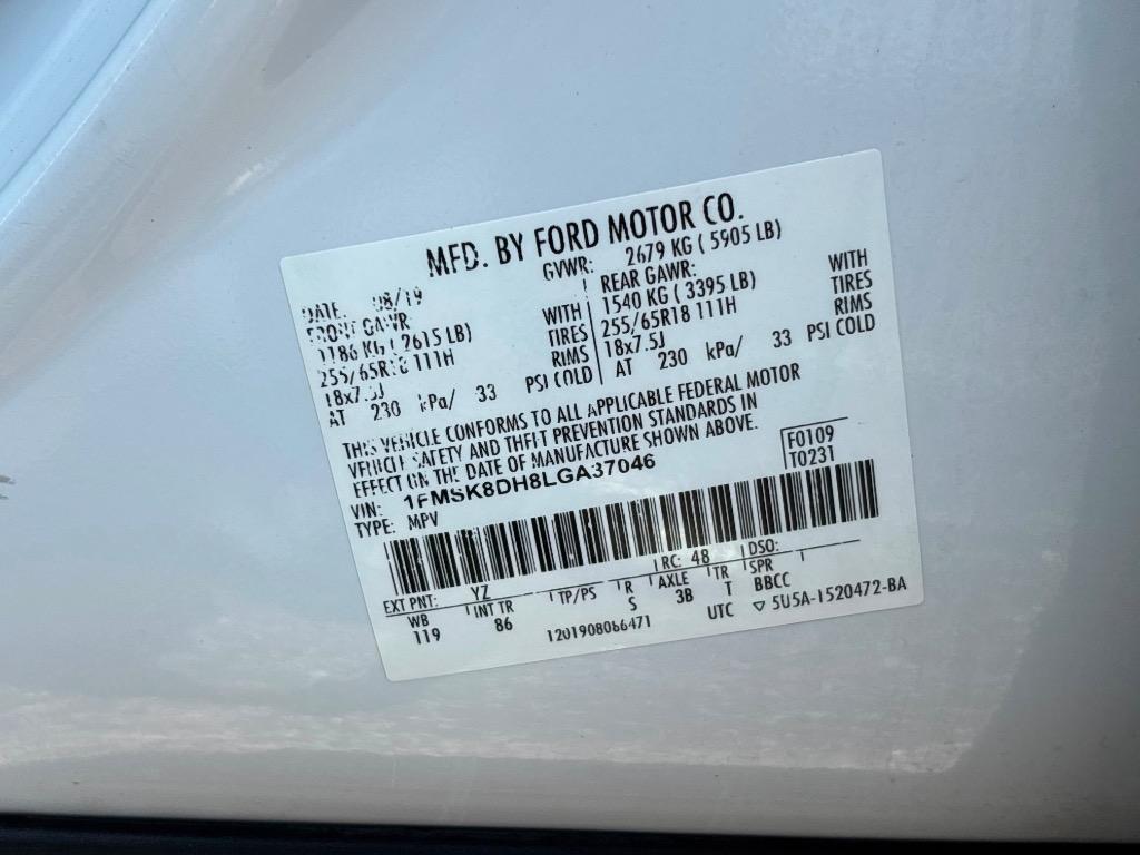 2020 Ford Explorer - $18,995