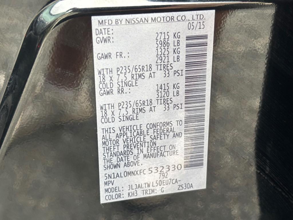 2015 INFINITI QX60 - $13,995