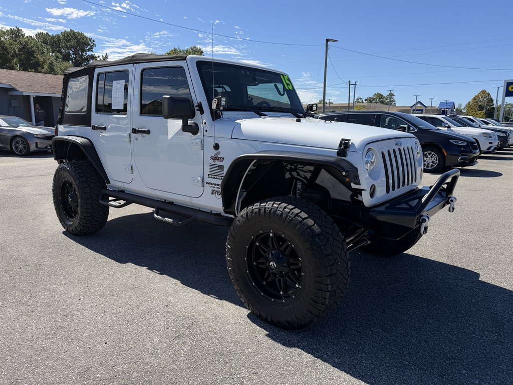 2015 Jeep Wrangler - $21,995