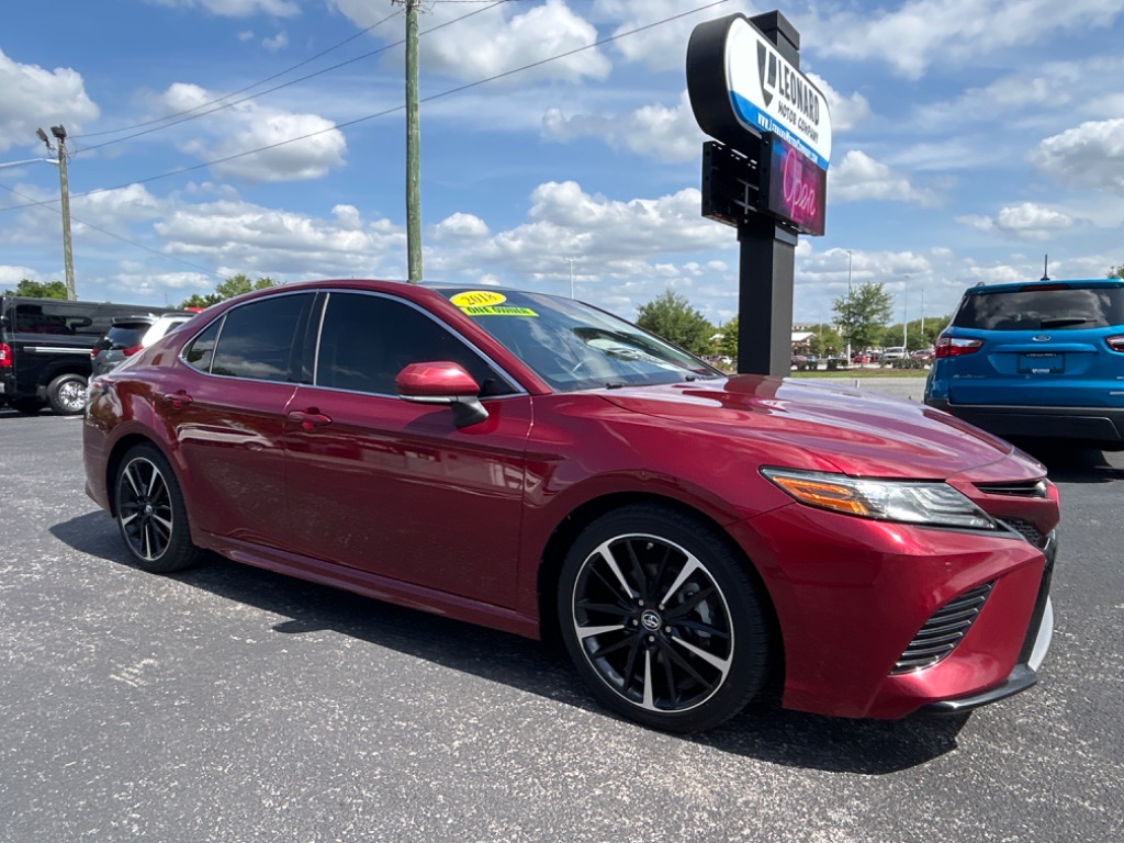The 2018 Toyota Camry XSE photos
