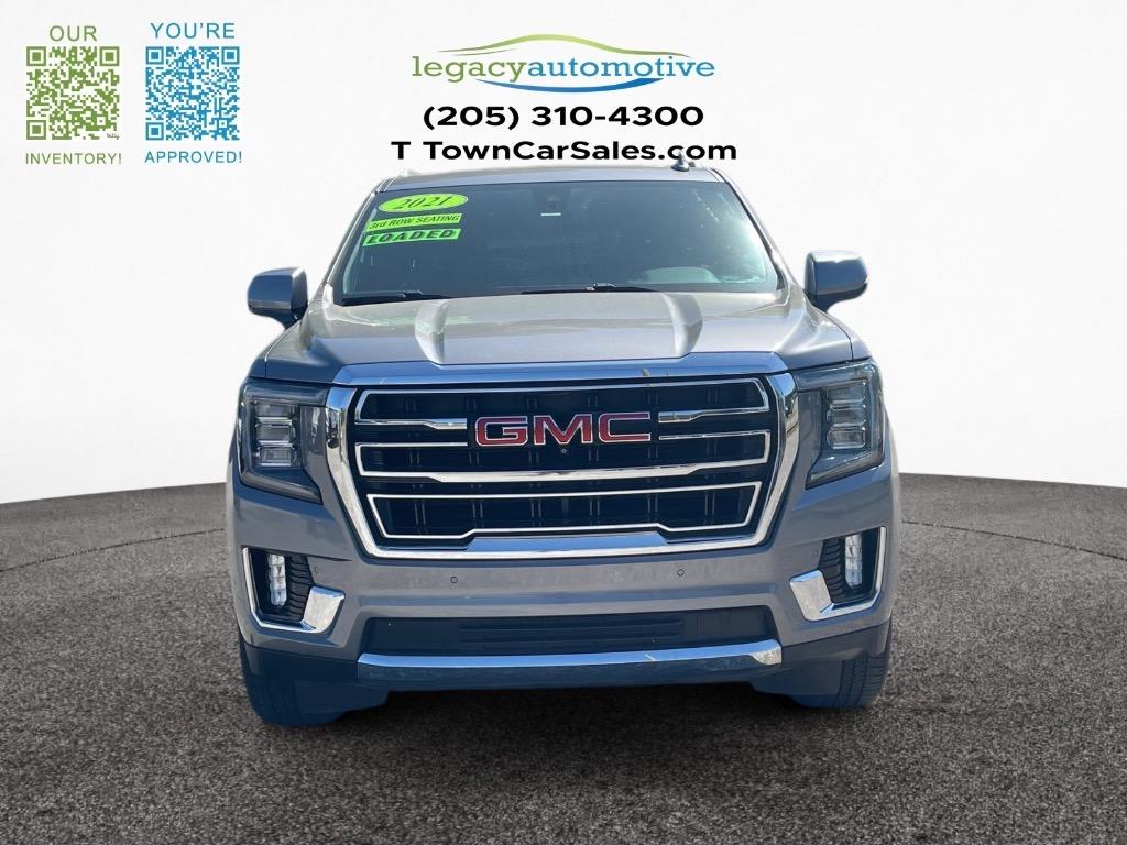 Silver 2021 GMC Yukon XL SLT RWD SUV / Crossover 4X2 Automatic