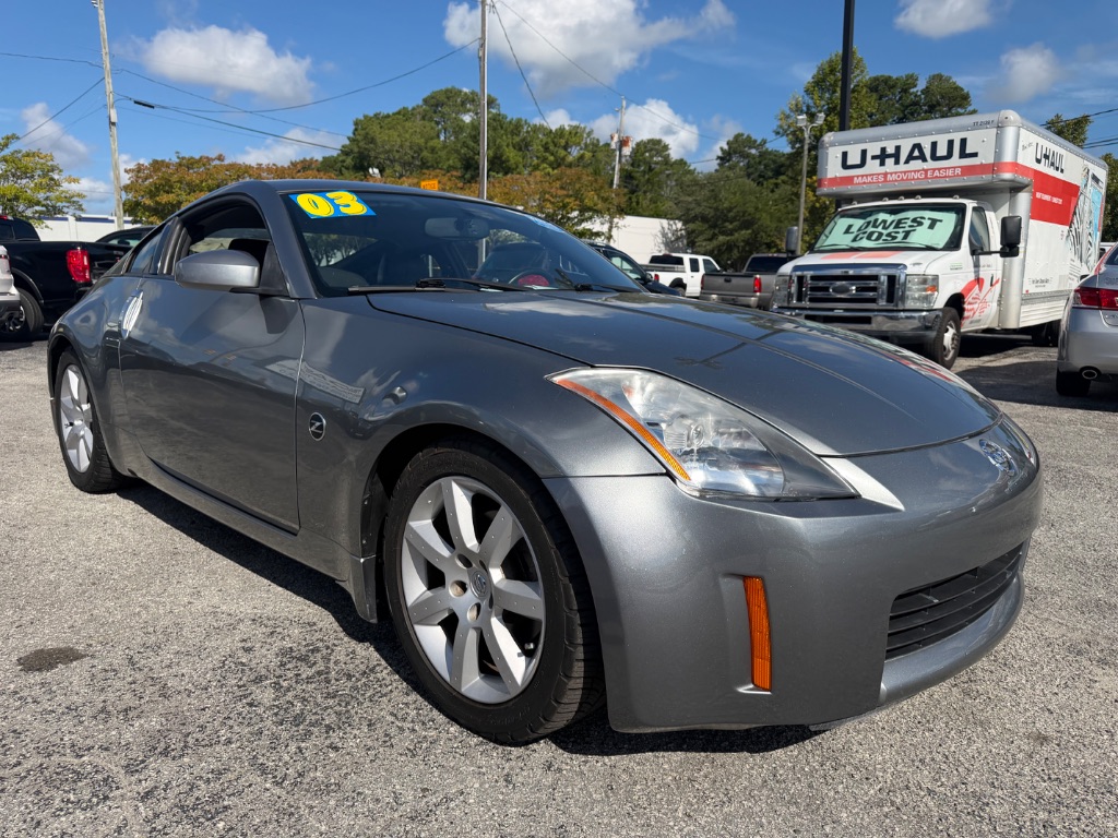 Gray 2003 Nissan 350Z Coupe Rear-Wheel Drive Automatic