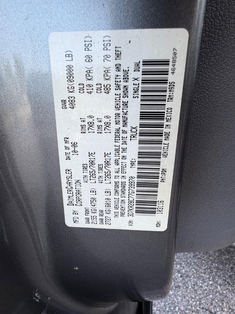 2007 Dodge Ram - $5,995