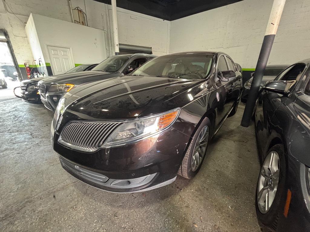 Black 2013 Lincoln MKS AWD Sedan All-Wheel Drive Automatic