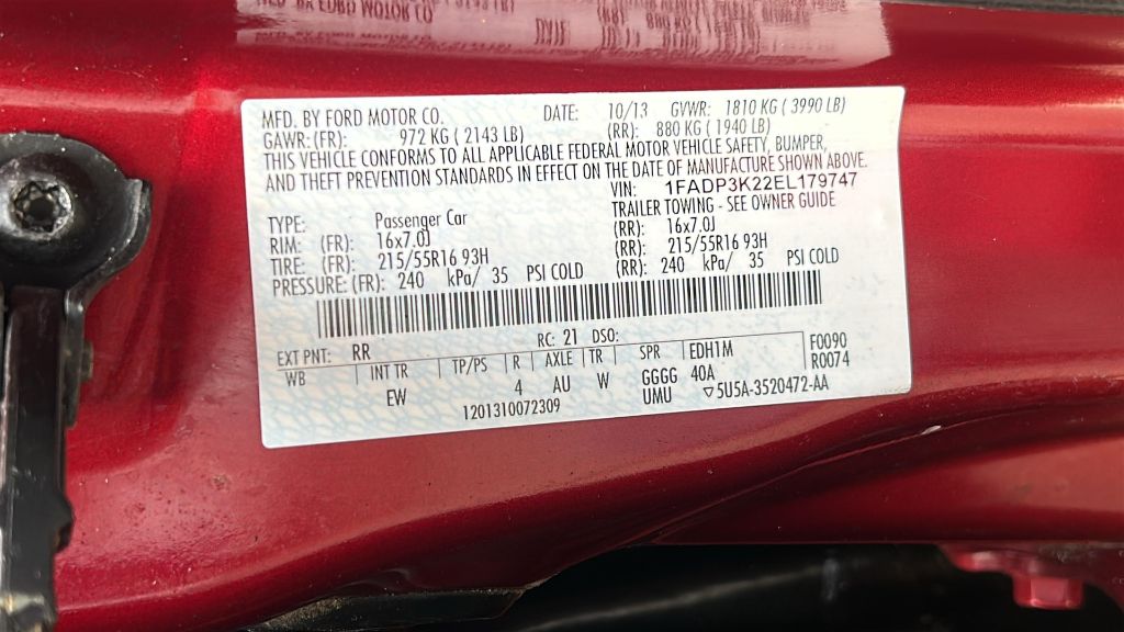 2014 Ford Focus - $7,900