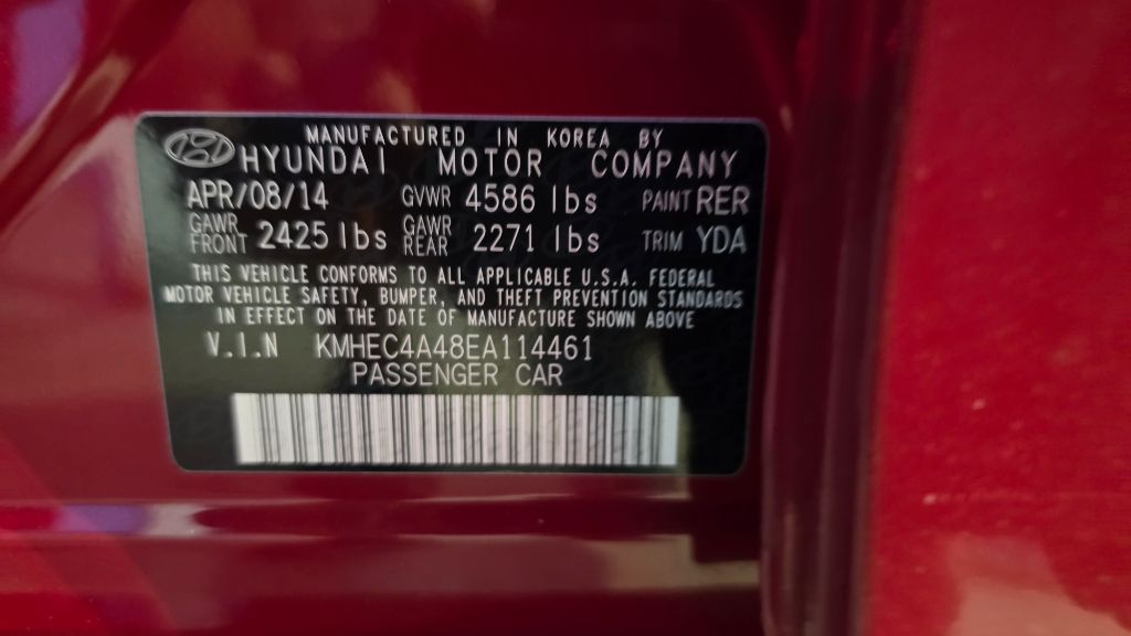2014 Hyundai Sonata - $9,900