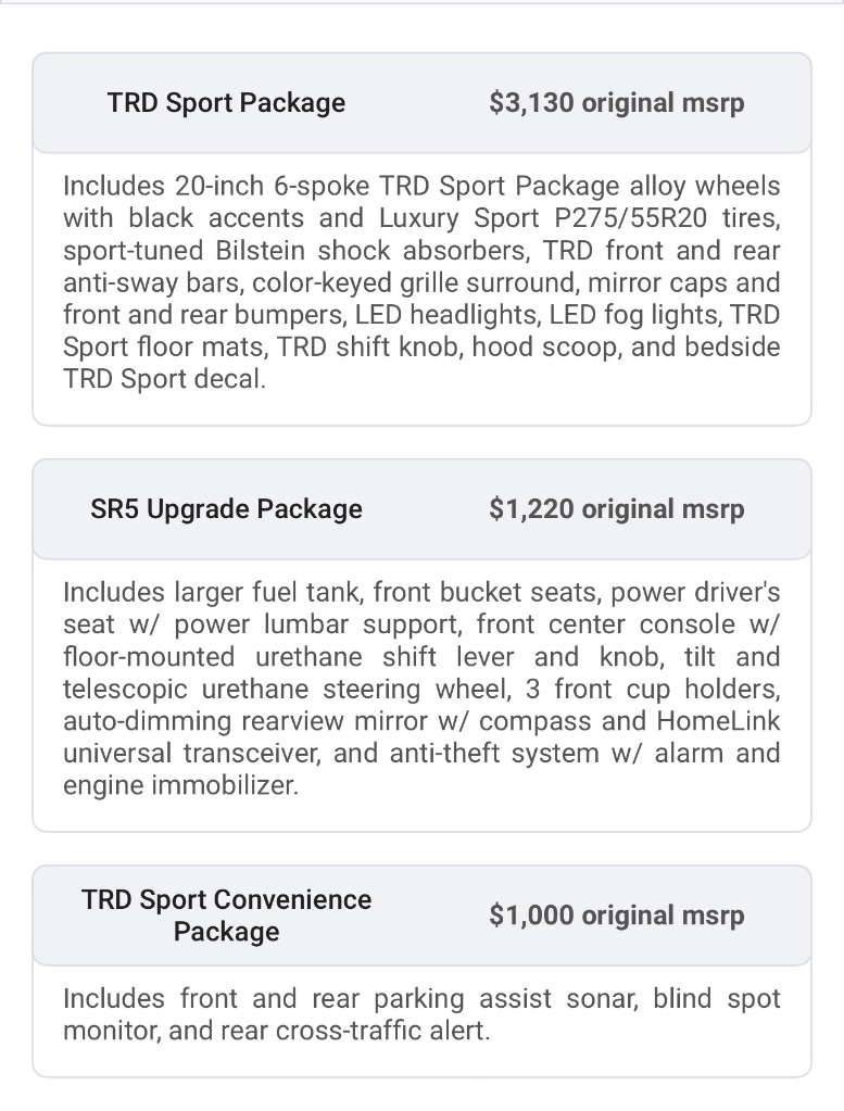 2018 Toyota Tundra - $42,950