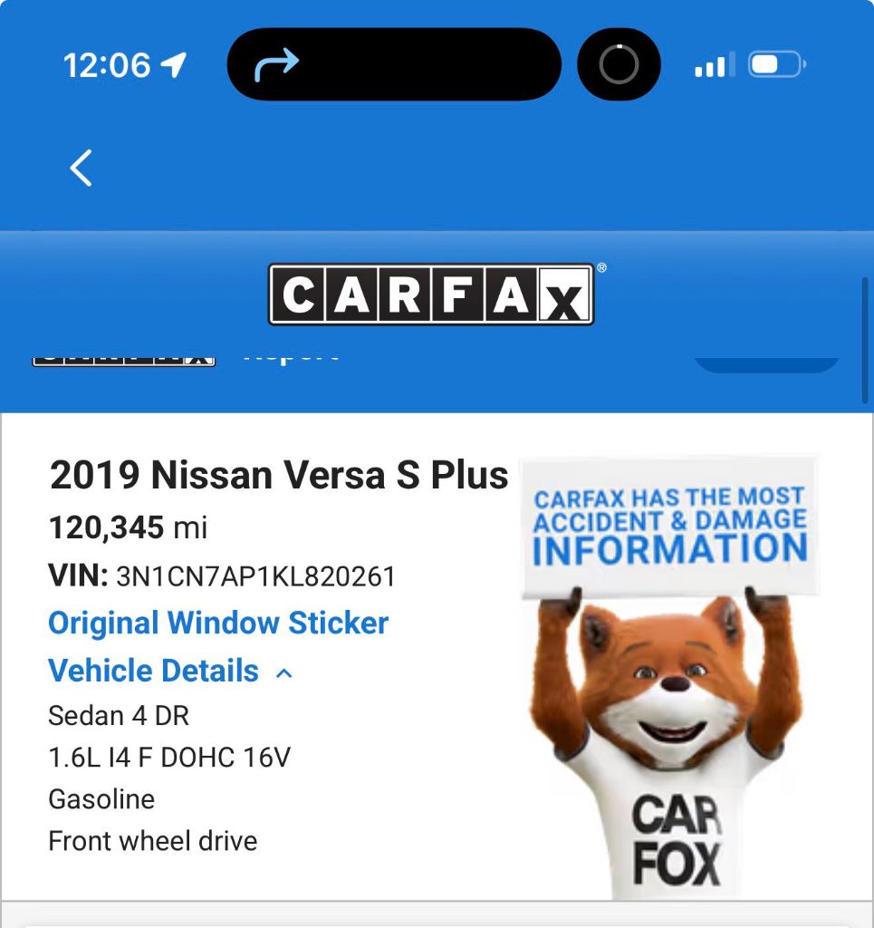2019 Nissan Versa