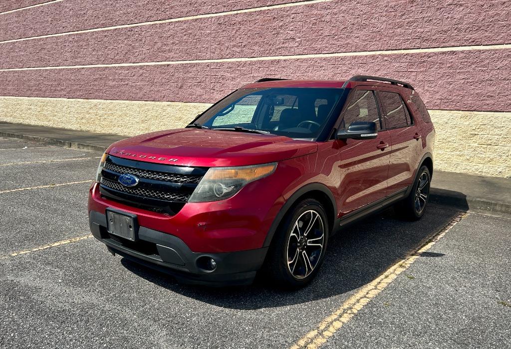 Red 2015 Ford Explorer SUV / Crossover All-Wheel Drive Automatic