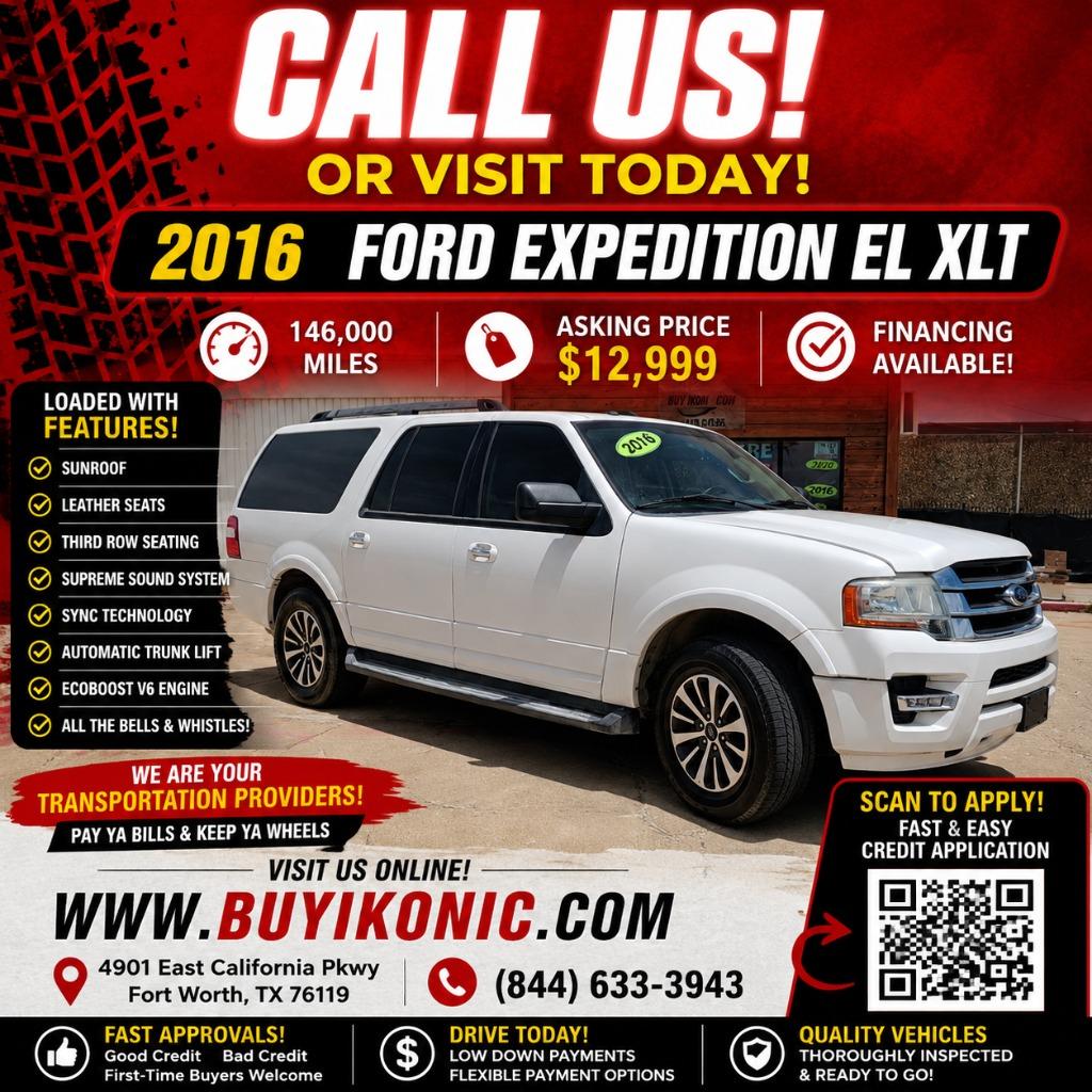 2016 Ford Expedition - $12,999