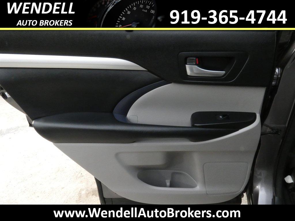 2015 Toyota Highlander - $14,212