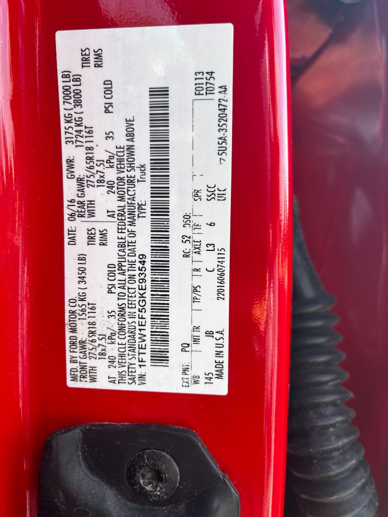 2016 Ford F-150