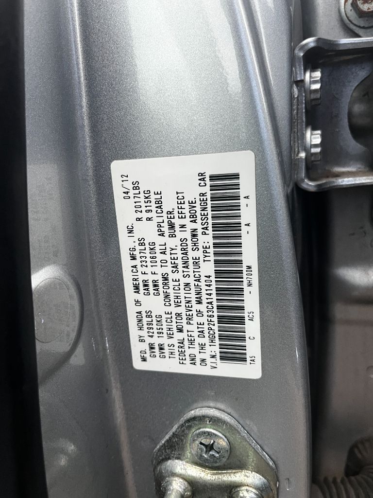 2012 Honda Accord