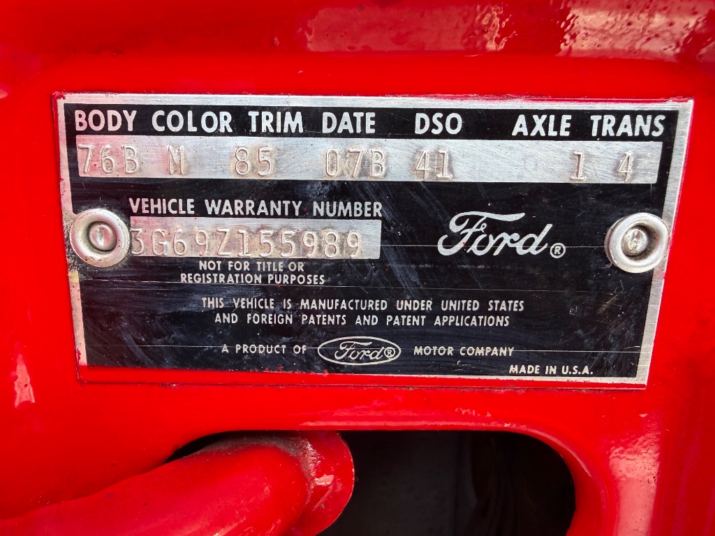 1963 Ford Galaxie - $35,500