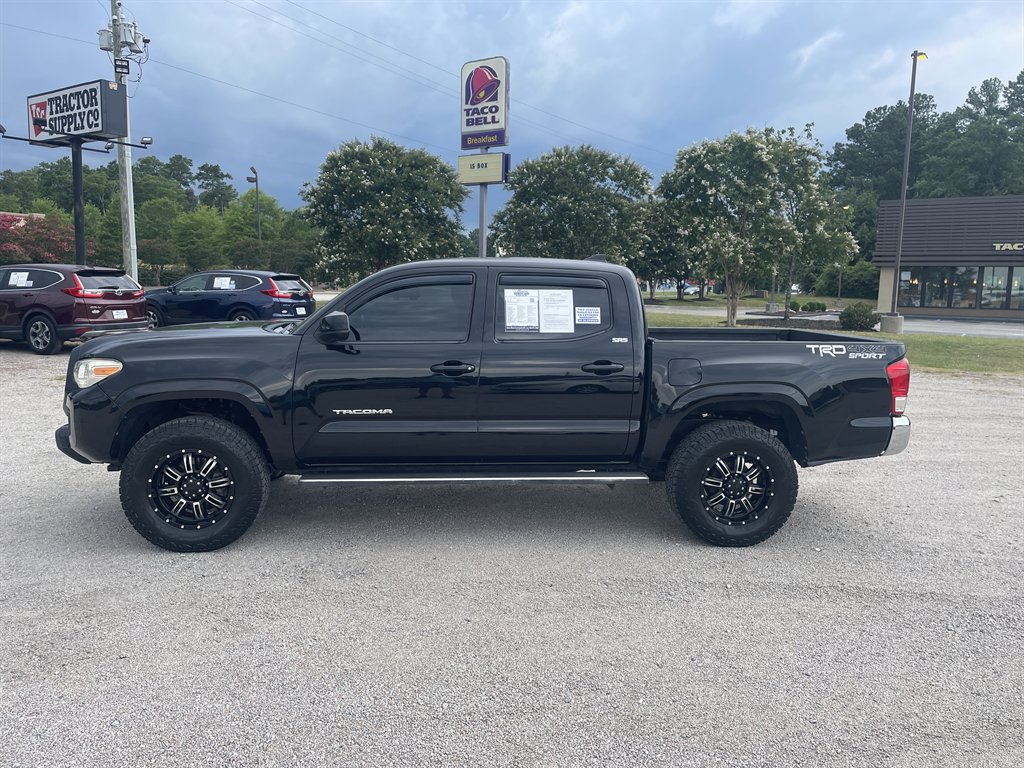 Black 2016 Toyota Tacoma Pickup Truck Four-Wheel Drive Automatic