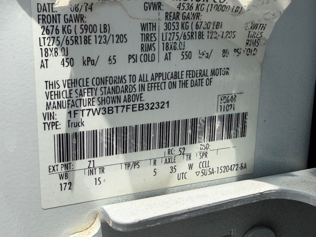 2015 Ford F-350 - $15,000