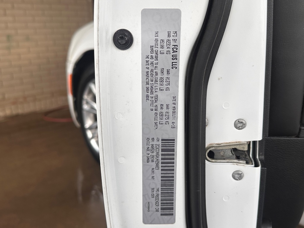 2018 Chrysler 300 - $10,995