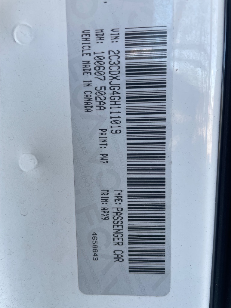 2016 Dodge Charger - $9,995